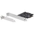 Silverstone SST-ECM27 M.2/SATA Adapterkarte, PCIe 4.0, 1x M-Key, 2x SATA 6G - Low Profile image number null