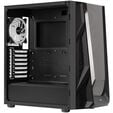 Aerocool NightHawk Duo Midi-Tower, Tempered Glass - schwarz image number null