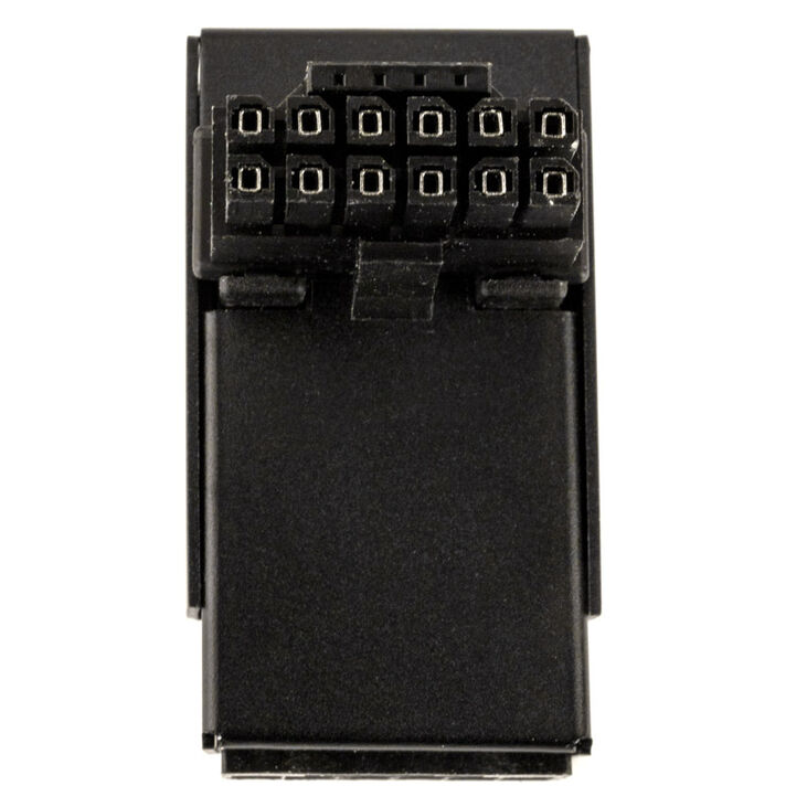 Kolink Core Pro 12V-2x6 90 Grad Adapter - Typ 1, schwarz image number 3