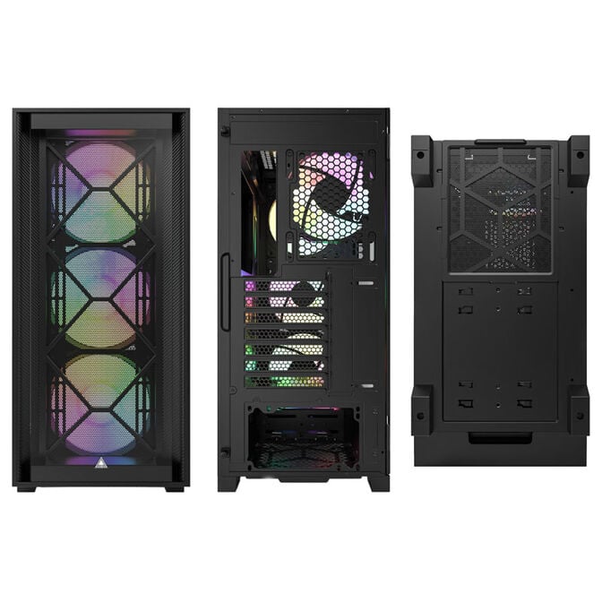 Montech AIR 1000 Premium, Midi-Tower, Tempered Glass, - schwarz image number 2