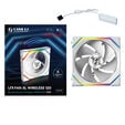 Lian Li UNI FAN SL Wireless ARGB PWM L&uuml;fter - Reverse Blade, 120 mm, wei&szlig; image number null