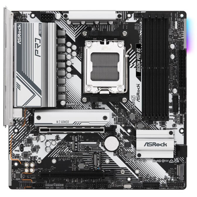 ASRock B650M Pro RS, AMD B650 motherboard - Socket AM5, DDR5 image number 2