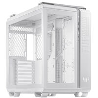 ASUS TUF Gaming GT502 Mid Tower, Tempered Glass - White