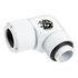 Bitspower Advanced Multi-Link Adapter Connection 90 Degrees G1/4 Inch Male Thread to 12mm OD Hard Tube - Rotatable. image number null
