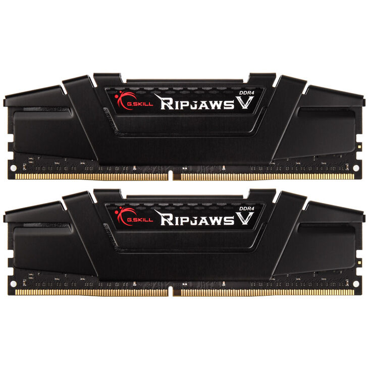 G.Skill RipJaws V, DDR4-3600, CL18 - 32 GB Dual-Kit, schwarz image number 1