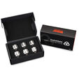 Thermal Grizzly DeltaMate Kompressions-Fitting, Messing - Gloss Nickel, HT16, 6er-Pack image number null