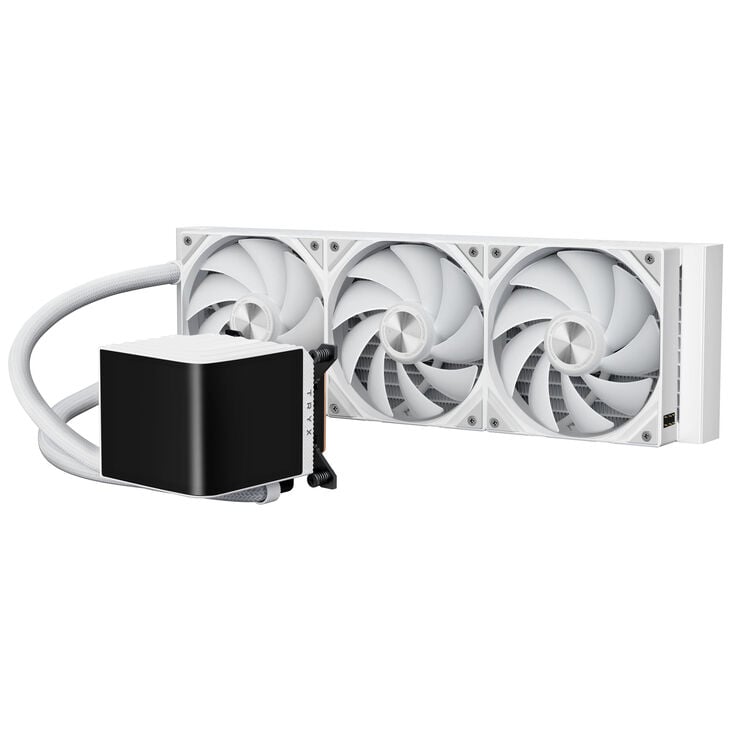Lian Li O11 Vision Compact + TRYX PANORAMA ARGB Complete Water Cooling - white, 360mm image number 6