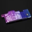 Barrow LRC2.0 full coverage GPU Water Block for ASUS TUF 3070 Aurora RGB - Acryl image number null