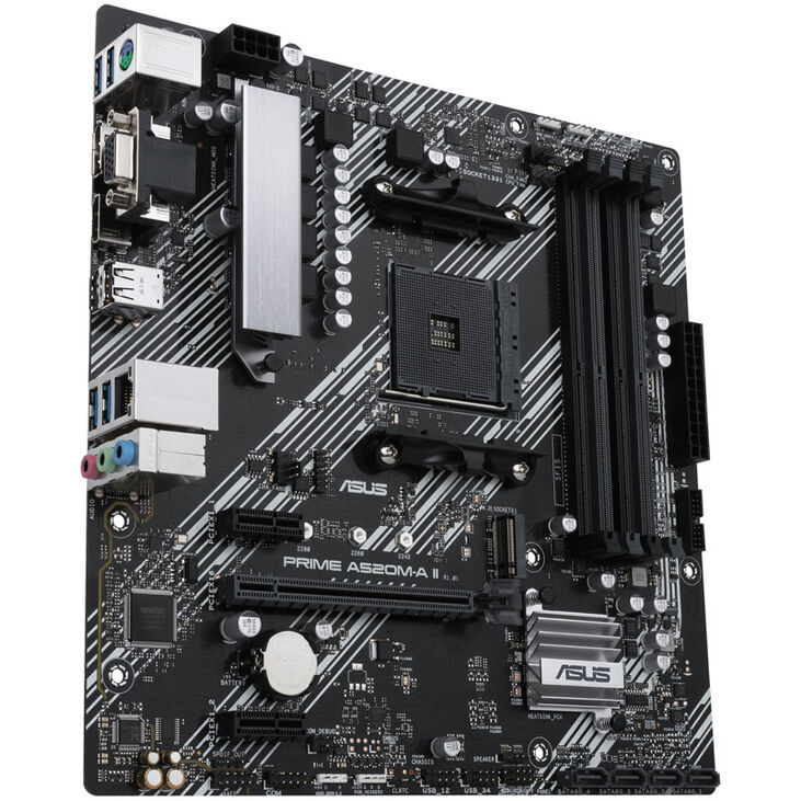 ASUS Prime A520M-A II/CSM, AMD A520 motherboard, socket Socket AM4, DDR4 image number 4