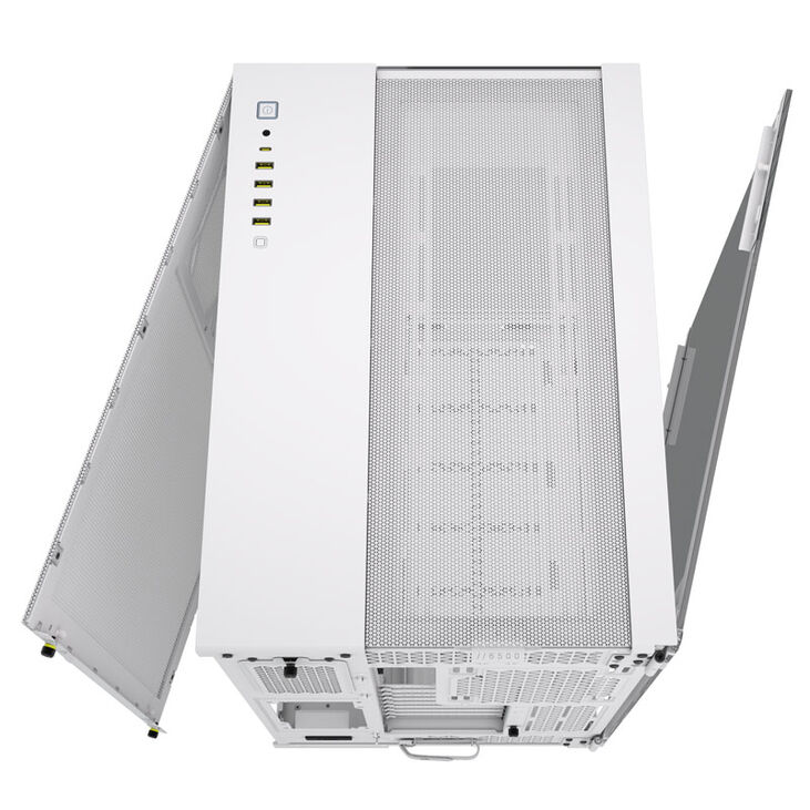 Corsair 6500X Midi-Tower, Tempered Glass - weiß image number 5
