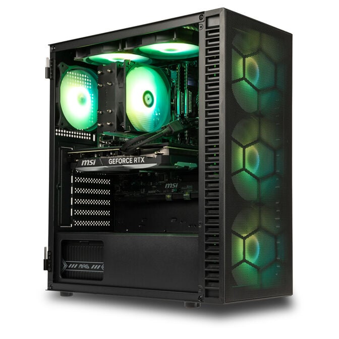 Gaming PC Mach 3.1, AMD Ryzen 7 5700X3D, NVIDIA GeForce RTX 5070 - Fertig-PC image number 3