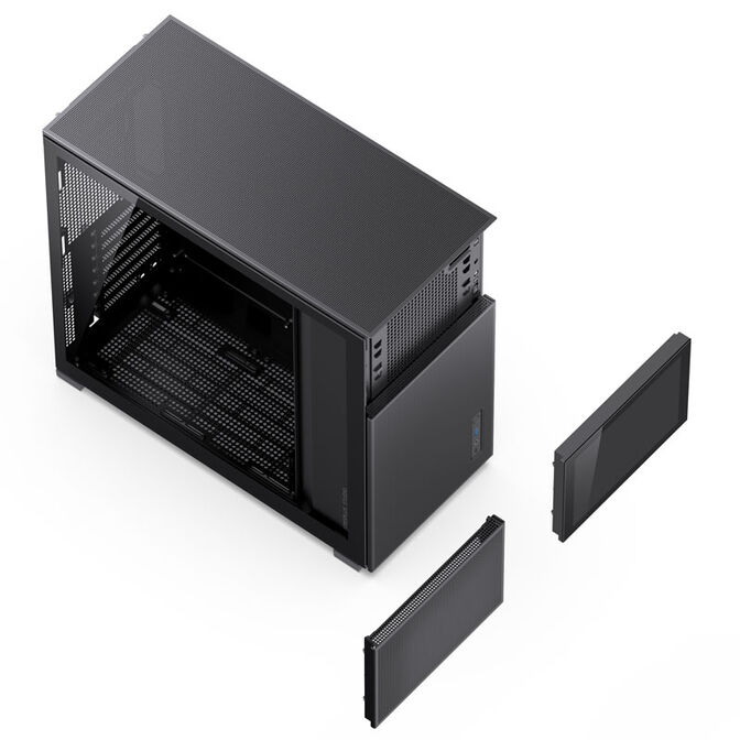 Jonsbo D41 MESH Screen ATX Case, Tempered Glass - black image number 6