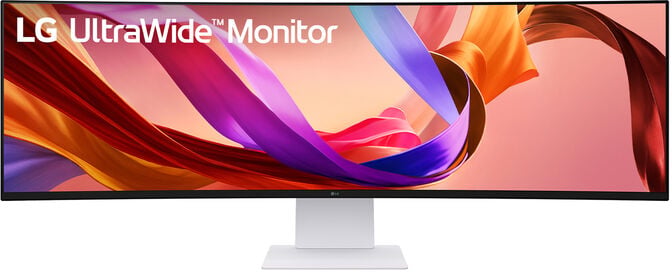 LG UltraWide 49U950A-W, 49-inch Curved UWQHD Gaming Monitor, 144Hz, IPS, G-SYNC Compatible image number 3