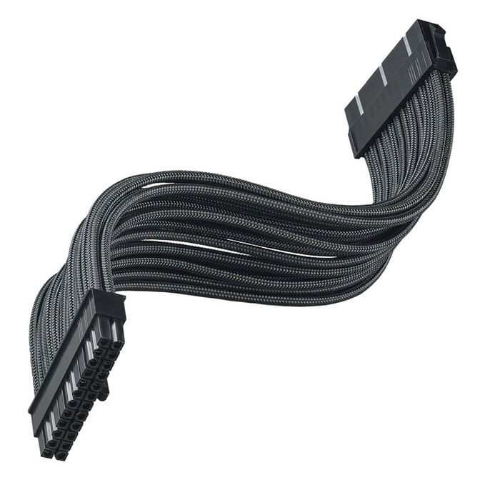 SilverStone ATX 24-Pin-Kabel, 300mm - schwarz image number 1