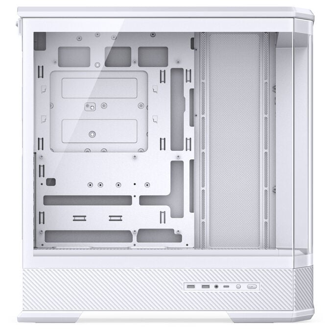 Jonsbo D400 PC-Geh&auml;use, Midi Tower, ATX, Tempered Glass - wei&szlig; image number 11