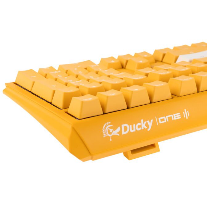 Ducky One 3 Yellow Gaming Tastatur, RGB LED - MX-Speed-Silver (US) image number 6