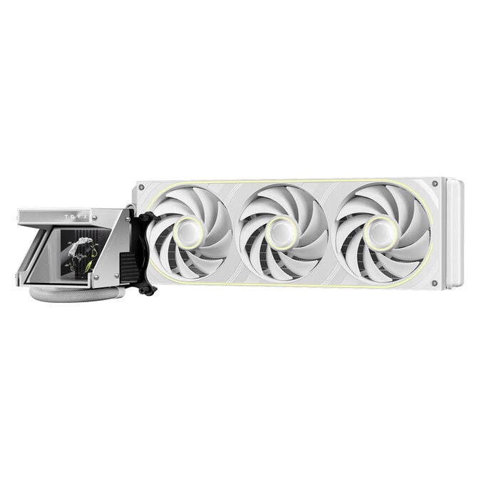 TRYX HOLO ARGB 360 AiO-Wasserk&uuml;hlung, 360 mm, Hologramm-Display, ARGB - wei&szlig; image number 2