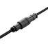 CableMod PRO Coiled Keyboard Cable USB-C zu USB Typ A, Midnight Black - 150cm image number null