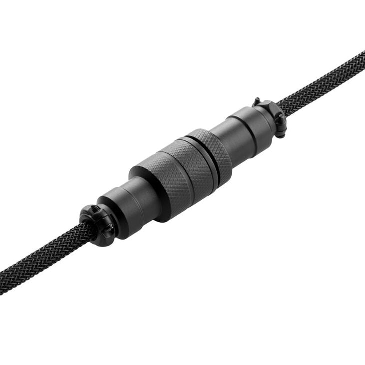 CableMod PRO Coiled Keyboard Cable USB-C zu USB Typ A, Midnight Black - 150cm image number 3