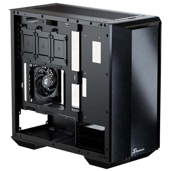Seasonic SYNCRO Q704 PC Case, Mid Tower + SYNCRO DGC-750 Gold Power Supply - black image number 5