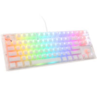 Ducky One 3 Aura White TKL Gaming Tastatur, RGB LED - MX-Speed-Silver (US)