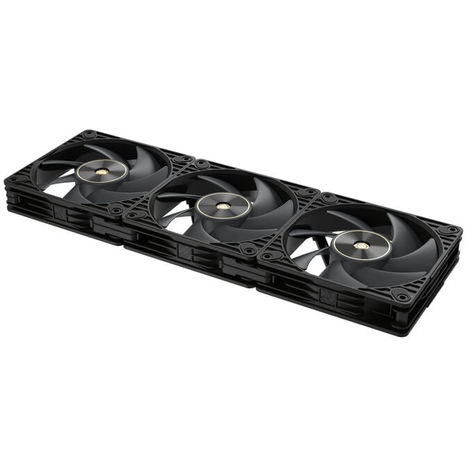 ASUS ProArt PF120 PWM Geh&auml;usel&uuml;fter, 3.000 U/min, 28 mm - 3er-Pack, schwarz image number 2