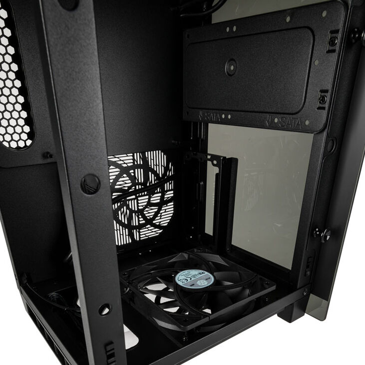 SilverStone SST-LD03B Lucid Mini-ITX Case - black image number 8