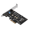 Silverstone SST-ECM21-E M.2 adapter card, PCIe 4.0, 1x M-Key - Low Profile image number null