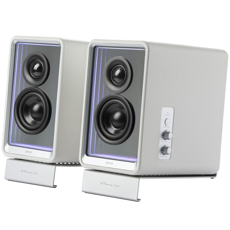Edifier QR65 Monitorlautsprecher RGB - weiß image number 1