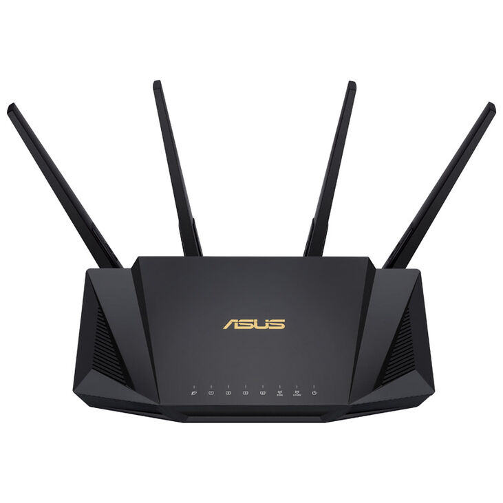 ASUS RT-AX58U WLAN-Router, Gigabit Ethernet, Dual-Band image number 2