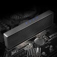 AXAGON PCEM2-XS PCI-E 3.0 16x - M.2 SSD NVMe, 80 mm SSD - low profile image number null