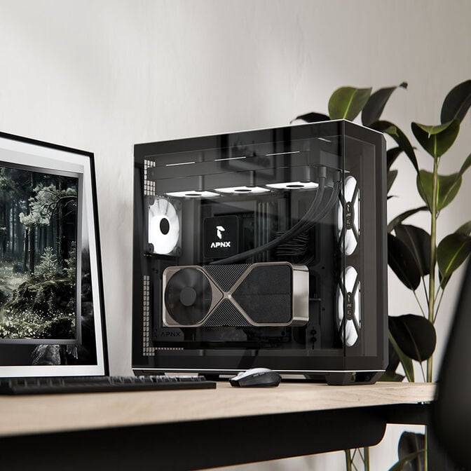 WQHD Gaming-PC-Konfigurator, APNX V1, AMD AM5, AMD Ryzen Prozessor, RX 9070 / RTX 5080 GPU image number 1