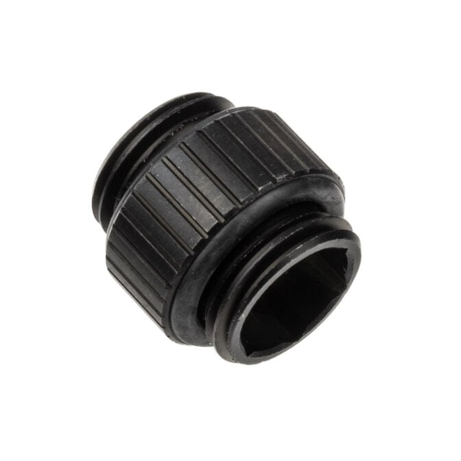 EK Water Blocks EK-Quantum Torque Micro G1/4 Inch Extension Straight MM 7 - Black image number 0