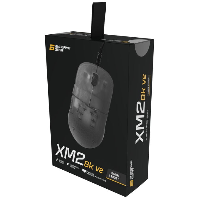 Endgame Gear XM2 8k v2 Gaming-Maus, 8.000Hz - Dark Frost image number 14