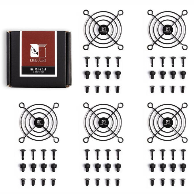 Noctua NA-FG1-6 Sx5 L&uuml;ftergitter, 60 mm - schwarz image number 0