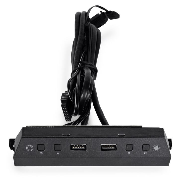 Lian Li LAN216-1X, I/O-Panel mit ARGB Controller für LANCOOL 216 - schwarz image number 1