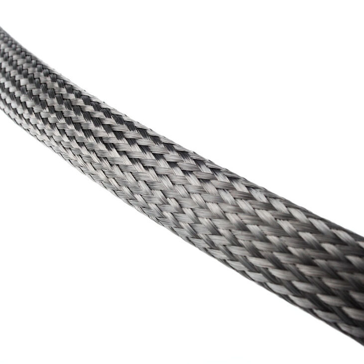 Techflex Flexo Stainless Steel XC Sleeve 19mm - 1m image number 1
