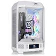 Thermaltake The Tower 300 PC-Geh&auml;use, Mini-Geh&auml;use, mATX, Tempered Glass - inklusive 2x 140-mm-L&uuml;fter, wei&szlig; image number null