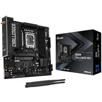 ASROCK B860M Challenger WiFi Motherboard, Socket 1851, Intel B860, mATX, DDR5