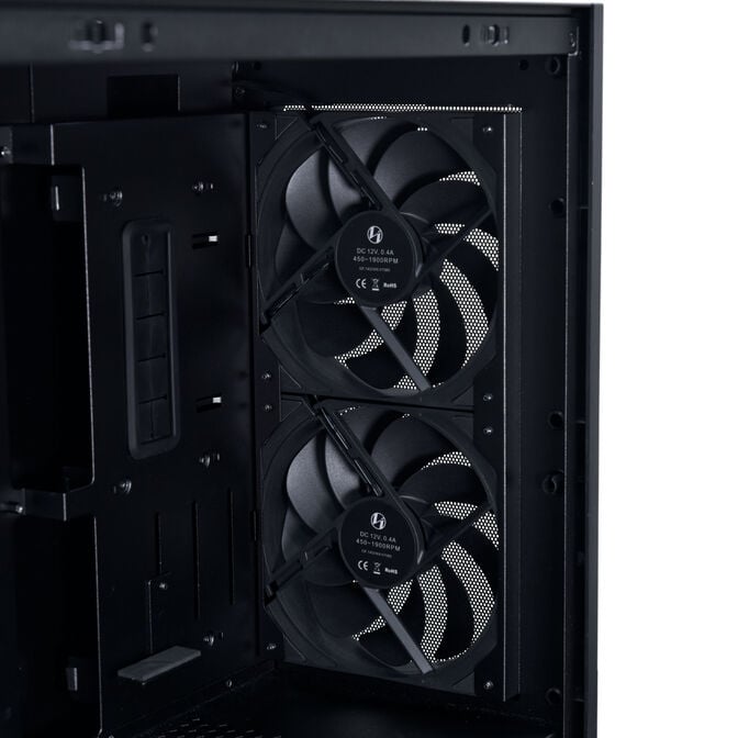 Lian Li LANCOOL 207 Digital PC Case, Mid Tower, ATX, Tempered Glass - Blac image number 7