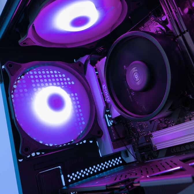 Gaming PC Mach 2, AMD Ryzen 5 7500F, RTX 5060 Ti 16GB - Prebuilt PC with Windows image number 7