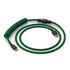 Glorious GMMK Coiled Cable Forest Green, Spiral Keyboard Cable, USB-C/USB-A – Dark Green/Black image number null