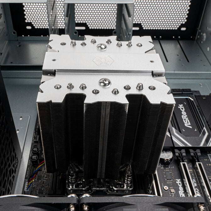 SilverStone SST-XED120S-WS CPU-K&uuml;hler, 4U-Formfaktor - silber image number 10