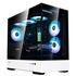 Zalman P30 PC-Gehäuse, Mini-Tower, mATX, Tempered Glass - schwarz / weiß image number null