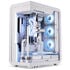 Ssupd Xhuttle PC case, mid tower, ATX, RGB, tempered glass - white image number null