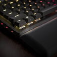 Corsair Vanguard 96 Wireless Gaming Keyboard, Mechanical, RGB, LCD Display, DE Layout - Black image number null