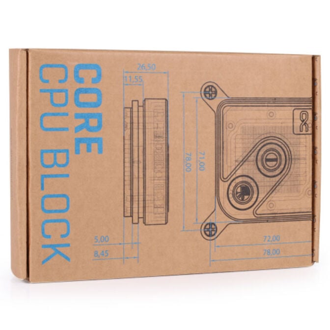 Alphacool Core 1 CPU Cooler - Black image number 6