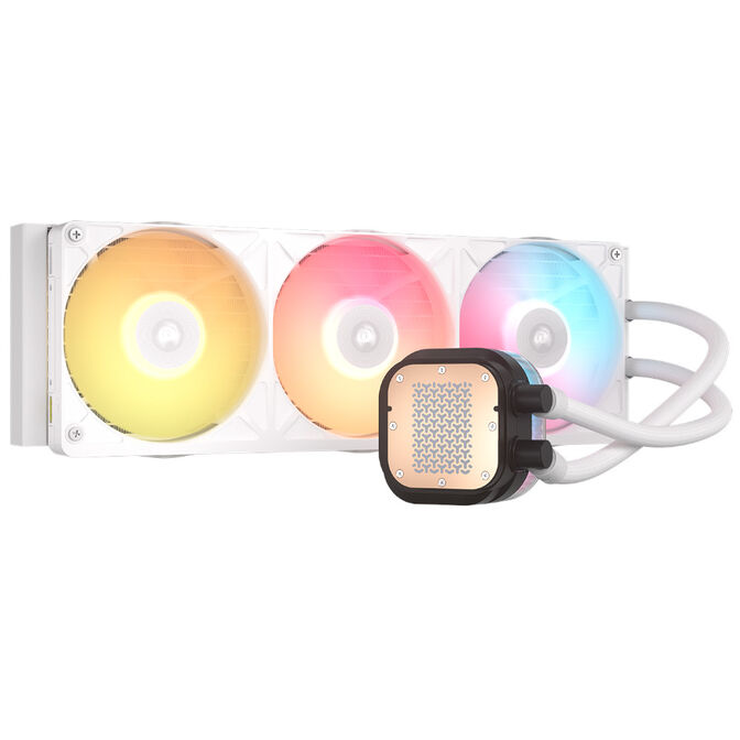 CORSAIR iCUE LINK TITAN 360 RX RGB CPU-Wasserk&uuml;hler, 360 mm, RGB, iCUE LINK - wei&szlig; image number 3