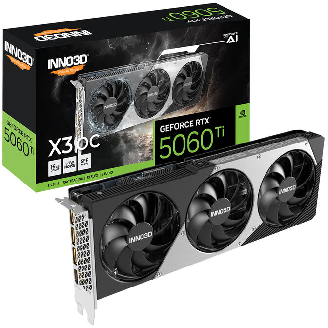 INNO3D GEFORCE RTX 5060 Ti X3 OC, 16384 MB GDDR7 image number 0
