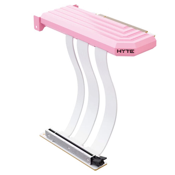 HYTE PCIE 5.0 Hyper Riser Cable - Strawberry Milk image number 0